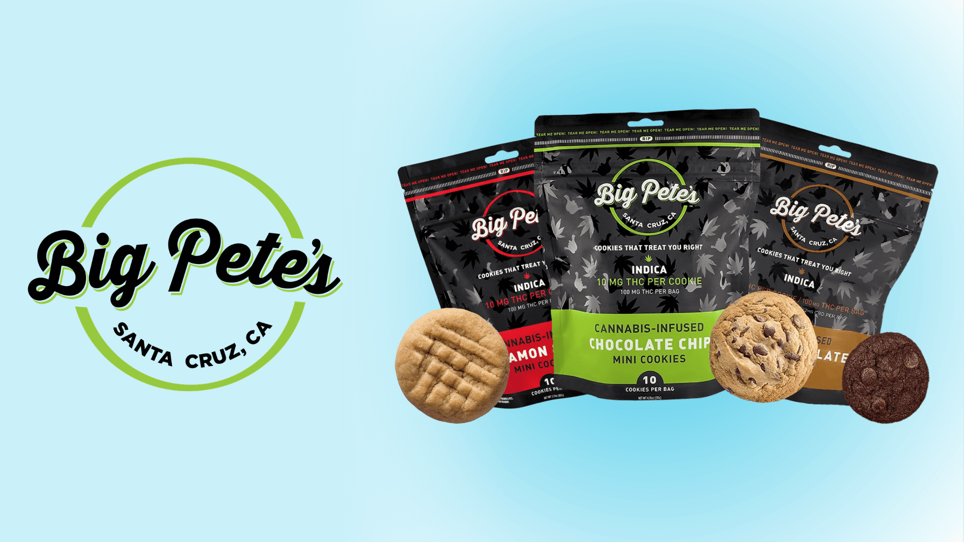 Big Pete's cannabis-infused cookies at Ayr Wellness