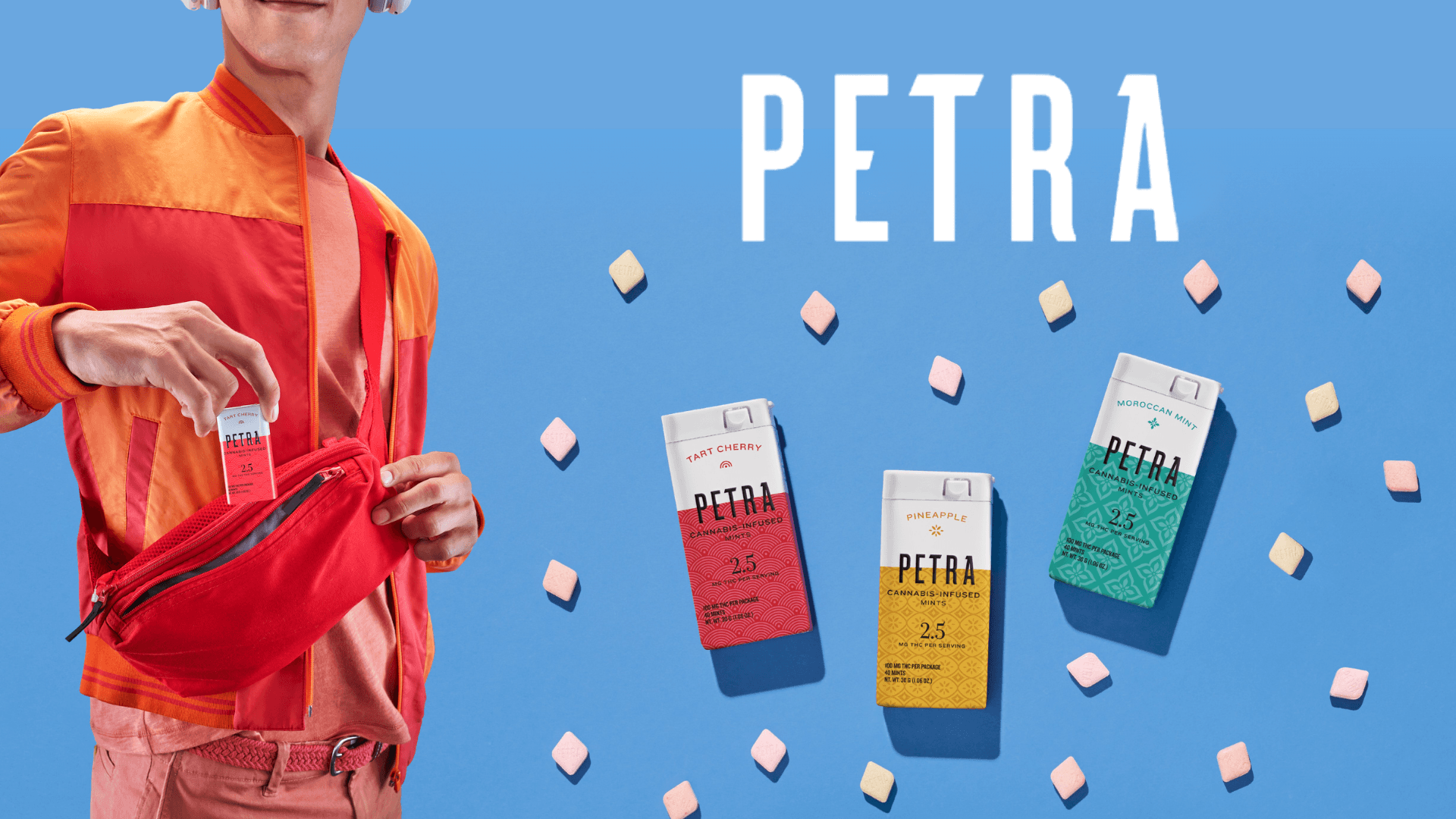 Petra low-dose cannabis mints at Ayr Wellness