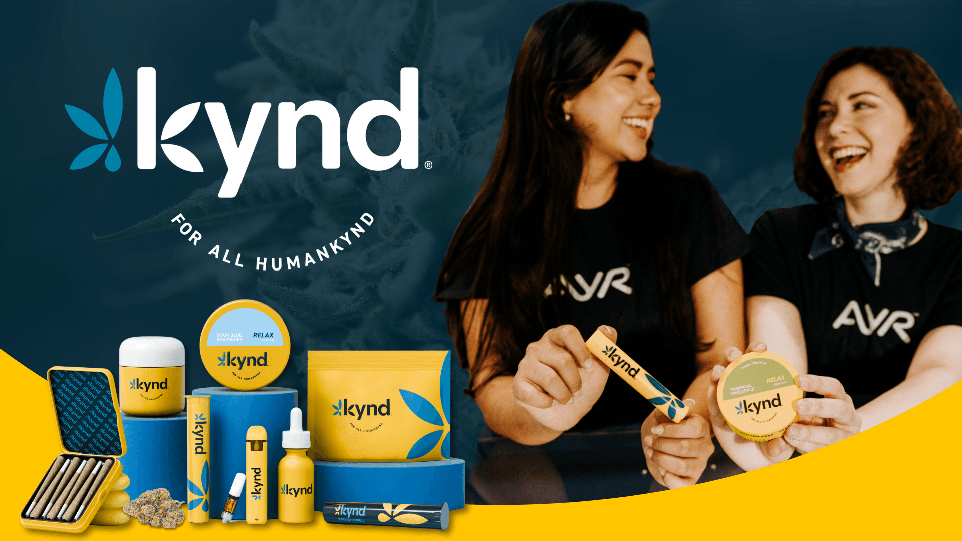 Kynd small-batch cannabis flower, pre-rolls and vape carts at Ayr Wellness